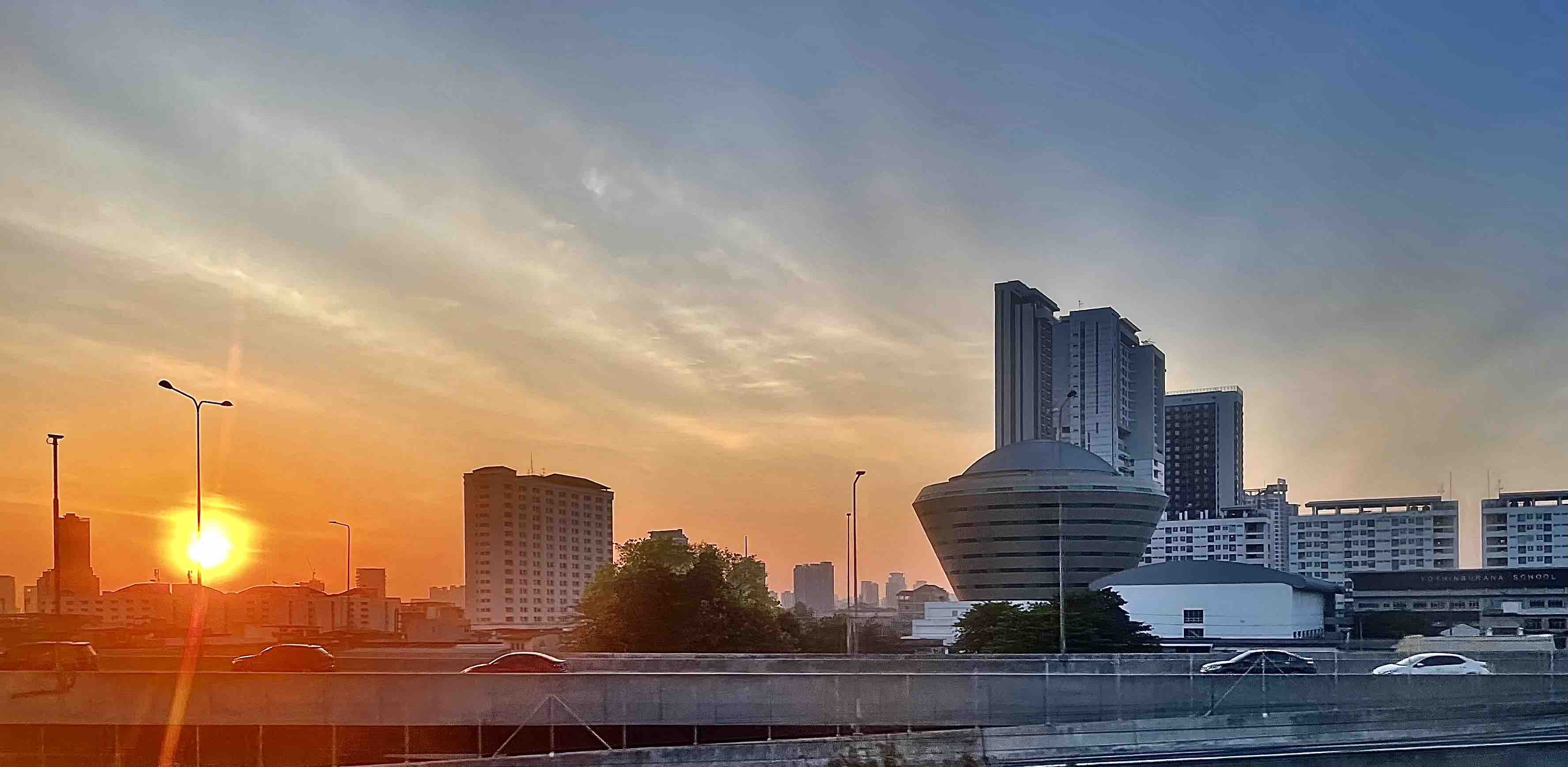 Bangkok sunrise