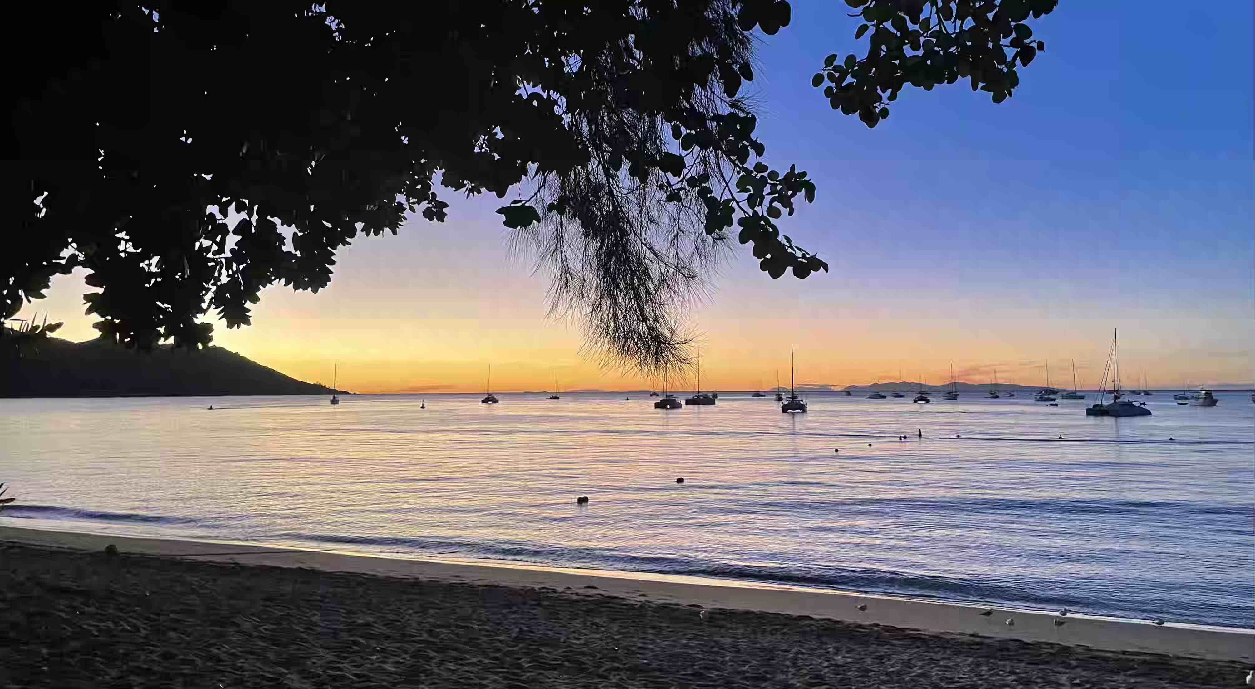 Horseshoe Bay, Magnetic Island, at sunset