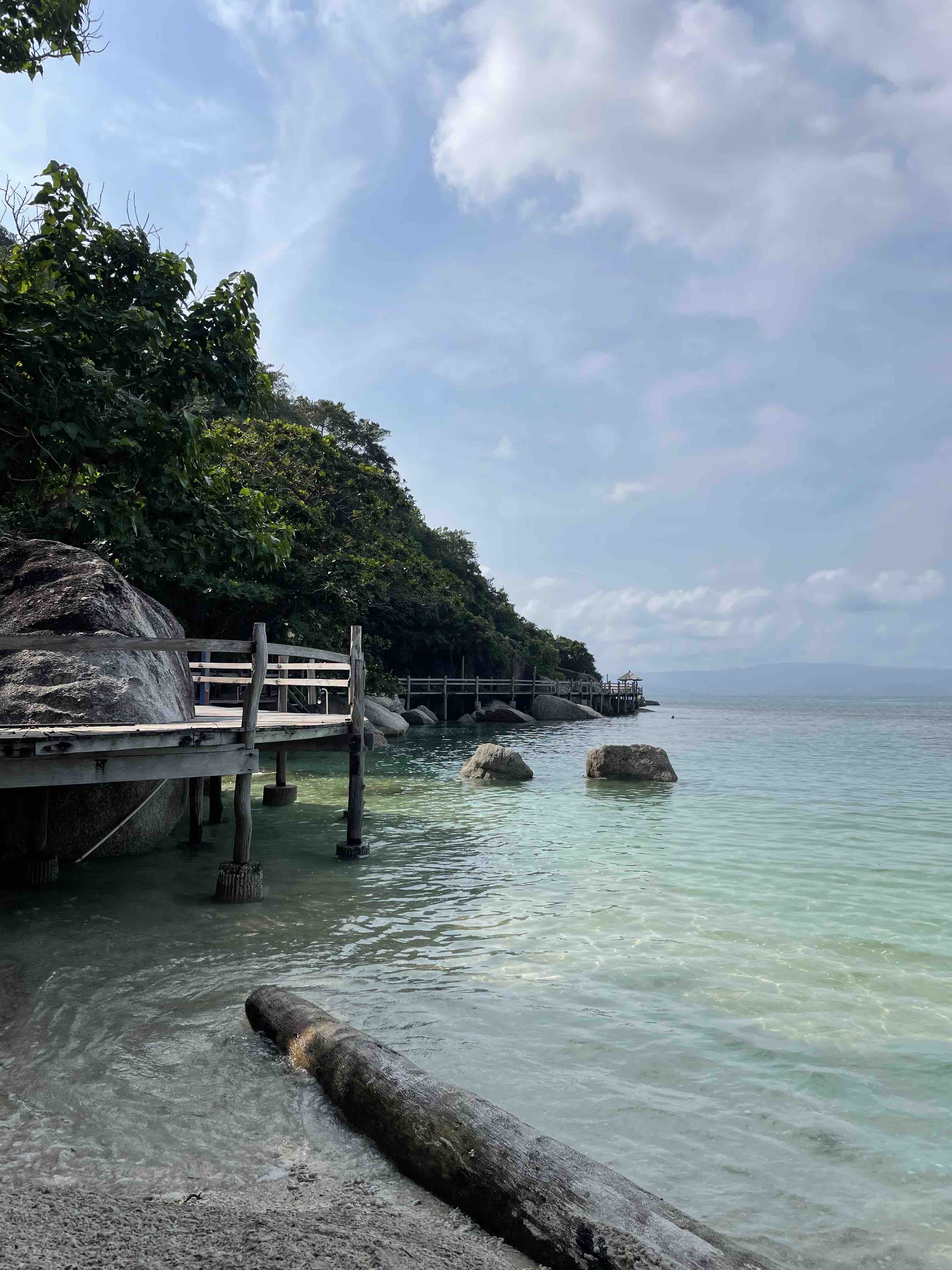 Koh Pha Ngan boardwalk to lighthouse