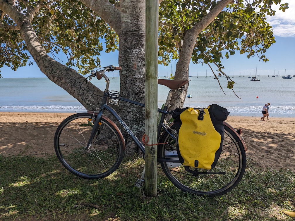 Our bike at Horseshoe Bay