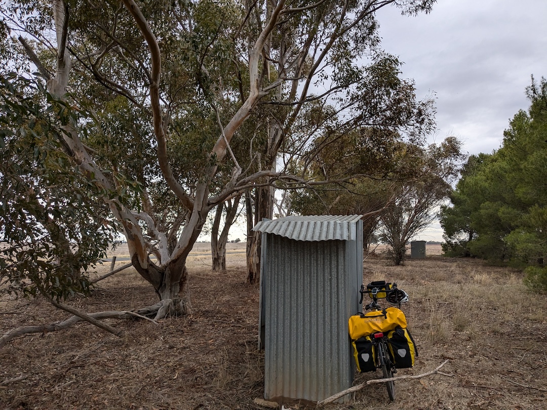 Ghost dunnies at Nichols Plain